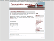 Tablet Screenshot of fahrzeuglackierung-lausen.de